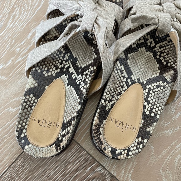Alexander Birman snakeskin sandals - Picture 2 of 3